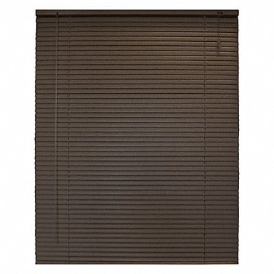 Mini Blinds Brown 48 in L 30 in W