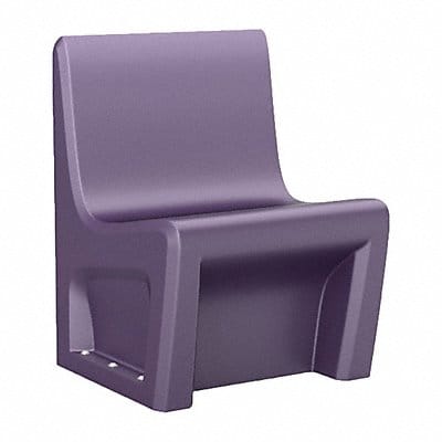 Armless Chair Floor Mount Indigo w/Door