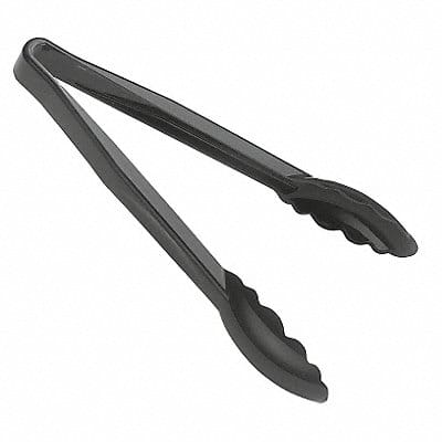 Serving Tongs 6 in L Plastic Black PK12