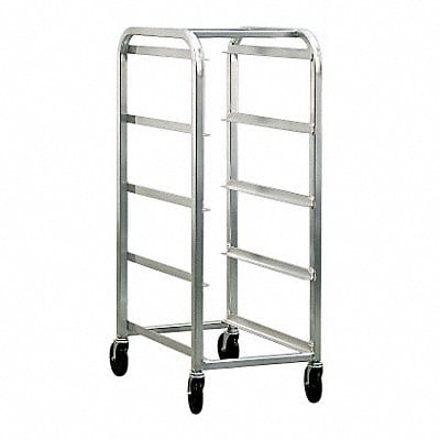 Bin Cart 18 7/8 in W 51 in H Silver