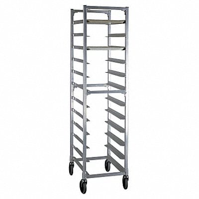 Tray Rack 69 in H Aluminum