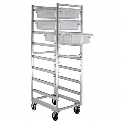 Poly Box Storage Rack 70 1/4 H Aluminum