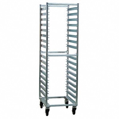 Poly Box Storage Rack 70 1/4 H Aluminum