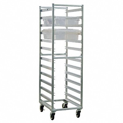 Poly Box Storage Rack 70 1/4 H Aluminum