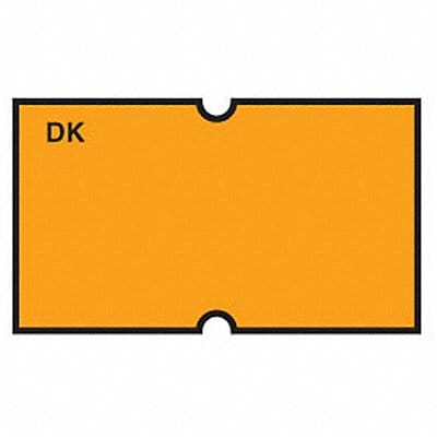 Date Coder Label Orange PK8000