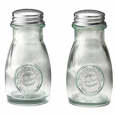 Salt/Pepper Shaker 4.125 H Glass PK12