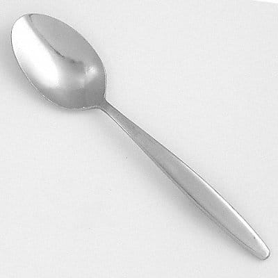 Teaspoon 6 in L Silver PK36