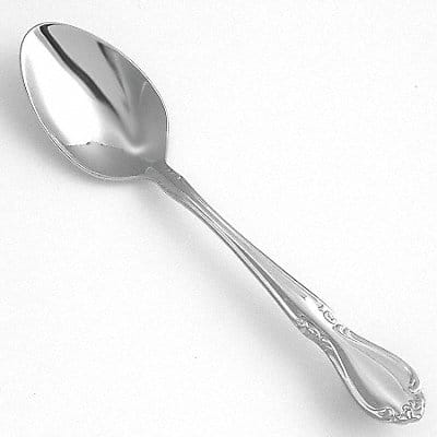 Teaspoon 6 in L Silver PK36