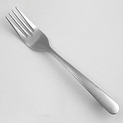 Salad Fork 6 1/4 in L Silver PK24