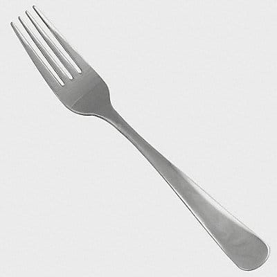 European Fork 8 1/4 in L Silver PK24