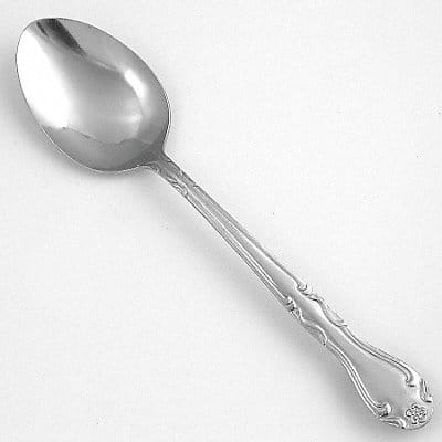 Serving Spoon 8 1/4 in L Silver PK24