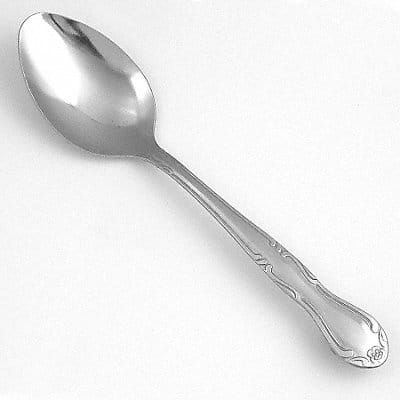 Dessert Spoon 7 in L Silver PK24