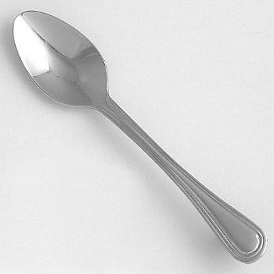 Demitasse Spoon 4 1/2 in L Silver PK36