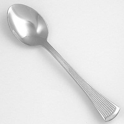 Dessert Spoon 7 1/8 in L Silver PK36