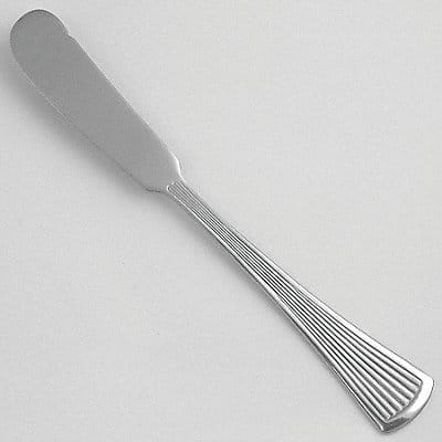 Butter Knife 4 1/2 in L Silver PK36