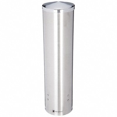 Cup Dispenser 17in H Silver