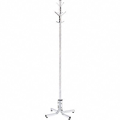 Costumer Coat Rack Tree 4 Double Hooks