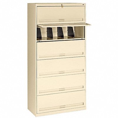 Cabinet 36 x 75-1/4 x 17 In Champ/Putty