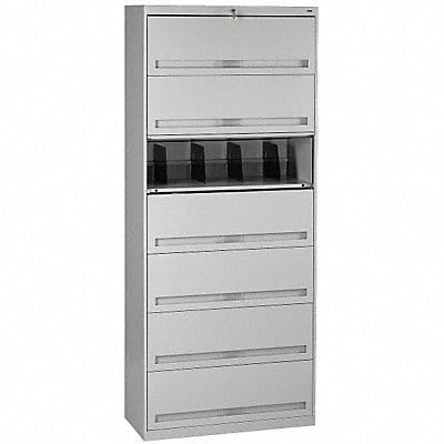 Cabinet 36 x 87 x 17 In Light Gray