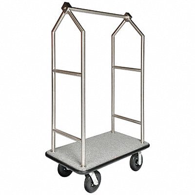 Bellmans Cart SS Finish Gray Carpet