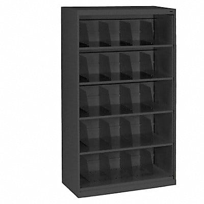 Cabinet 36 x 63-1/2 x 17 In Black