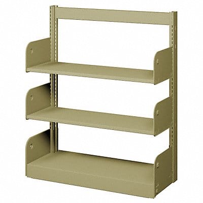 Flat Shelf Single Face 3 Shelves