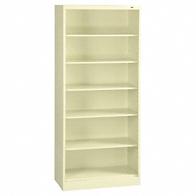 Bookcase 6 Shelf Putty