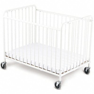 Folding Crib Steel 2 in Mattress