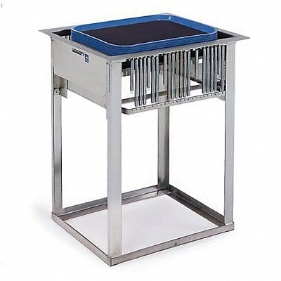 Tray Dispenser Cart 23 1/4 in L SS