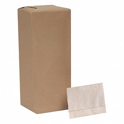 Dispenser Napkin Brown Plain 37604 PK12