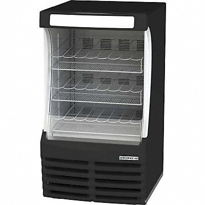 Refrigerated Display Case Black 115V