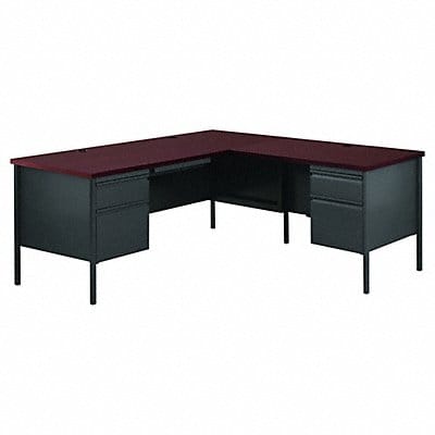 L-Shape Desk 66 W 29-1/2 H 72 D