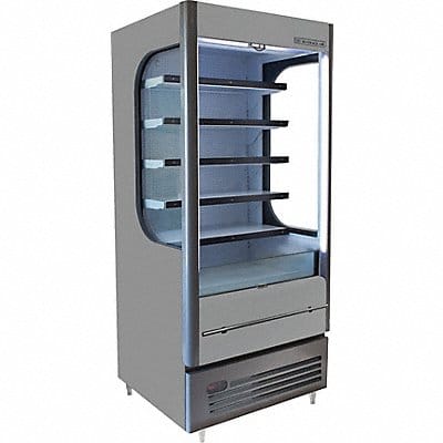 Refrigerated Display Case Gray 120V