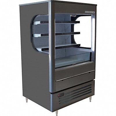 Refrigerated Display Case Gray 120V