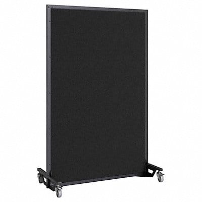 Ballistic Screen Divider 78 in H Black