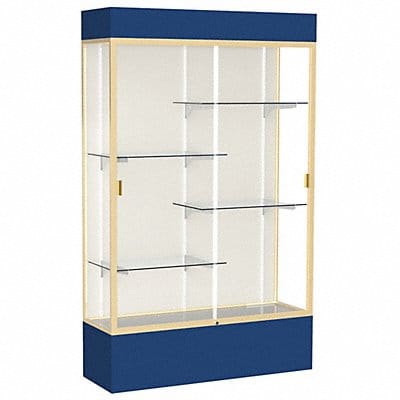 Floor Display Case Navy Blue 80 H 48 L