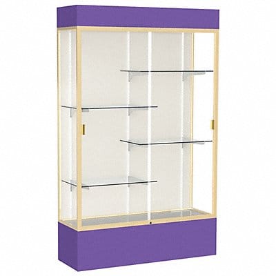 Floor Display Case Purple 80 H 48 L