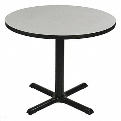 CafeandBreakroom Round Table 48 Gray G