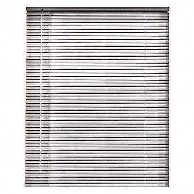 Aluminum Cordless Mini Blind Silver