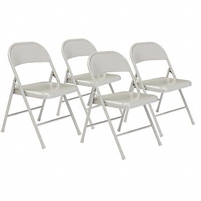 Grey Steel folding chairs PK4