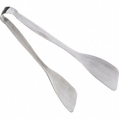 Flat Tongs 9 1/4 in L SS Silver