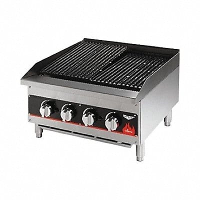 Outdoor Grill 16 Hx24 W Gas Steel