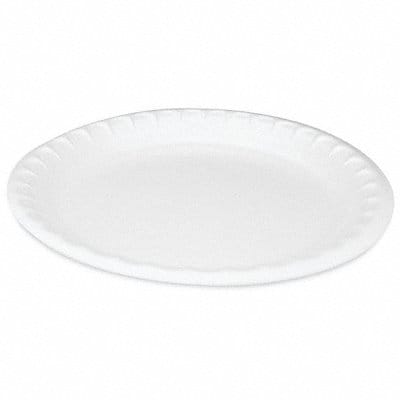 Disp Foam Plate 10 1/4 in White PK540