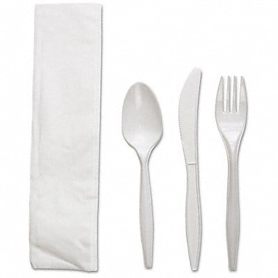 Disp Cutlery Set WHI Med Weight PK250