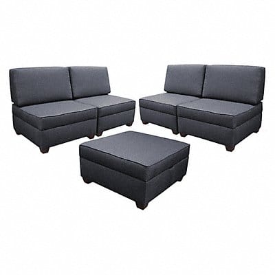 Sectional Sofas Set 150 W Bl Upholstery