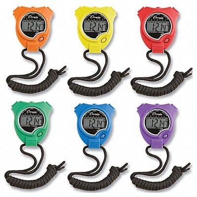 Stop Watch Timer 6/Box Assorted PK6