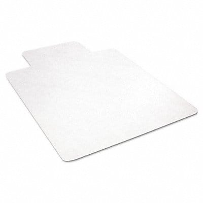 Chairmat for Hard Floor Lip 45x53 Clear