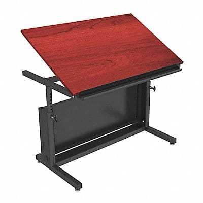 Slanted Art Table 30 D Cherry Top