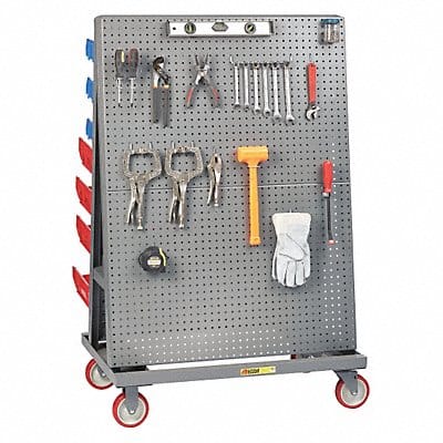 Mobile A-Frame Lean Tool Cart 24 x 36