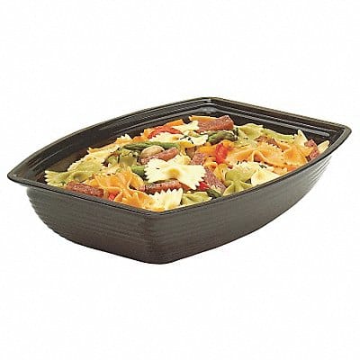 Rectangular Ribbed Bowl 5 qt PK4